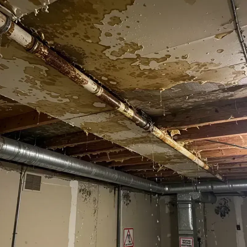 Ceiling Water Damage Repair in Christian County, IL