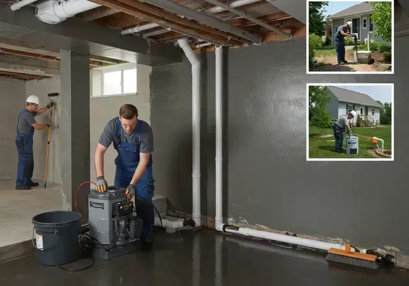 Basement Waterproofing and Flood Prevention process in Christian County, IL